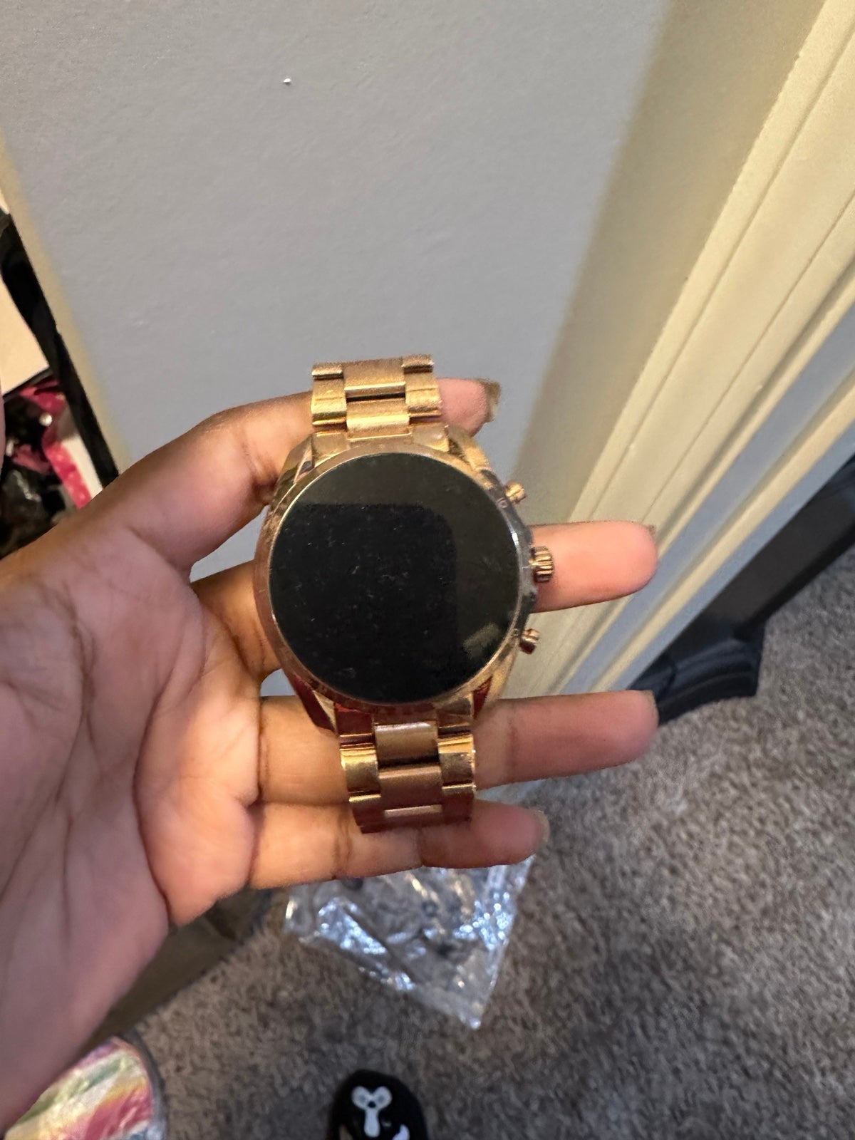 Michael Kors Gold-Tone Bradshaw 2 Smart Metal Watch
