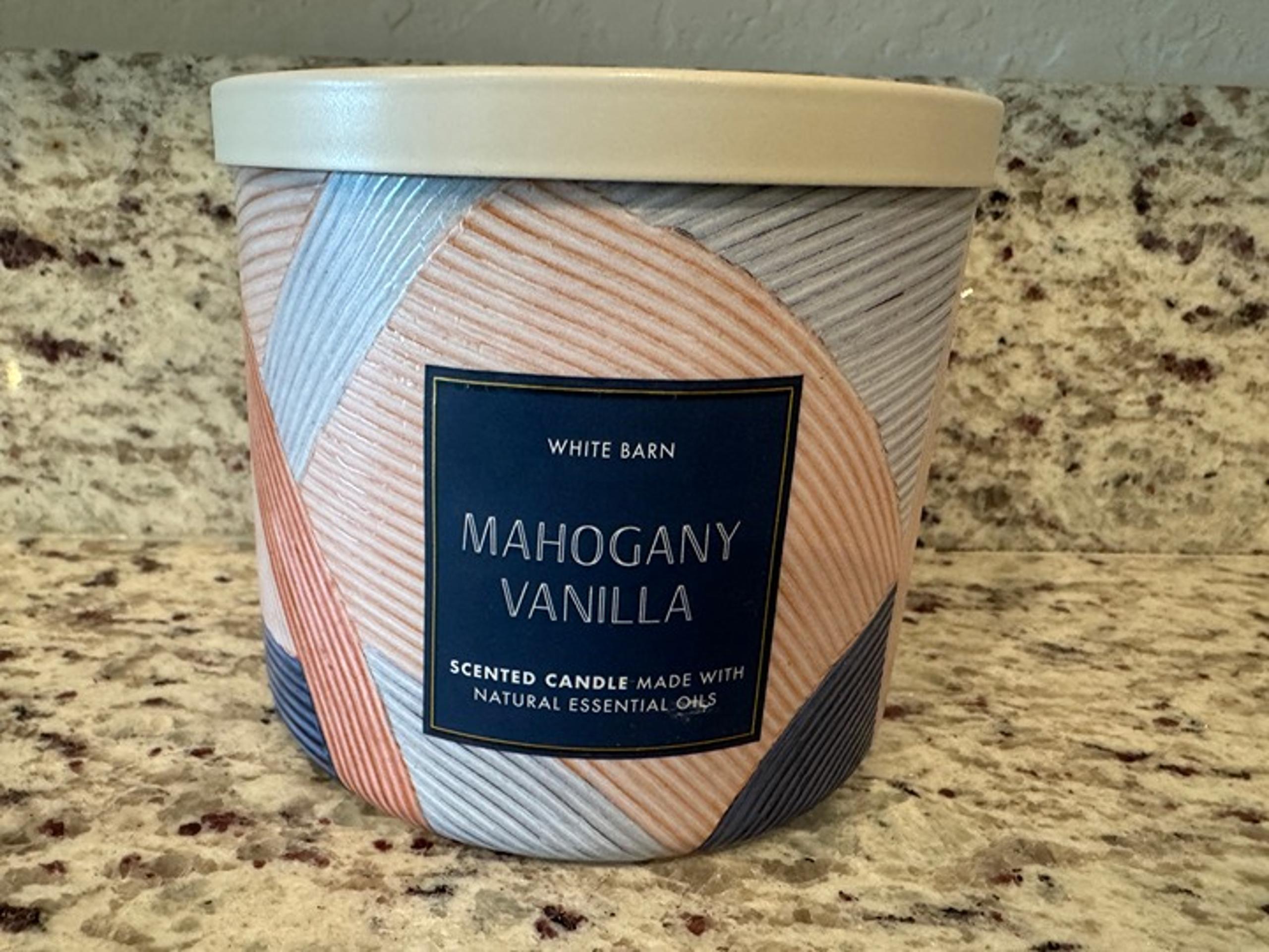 BBW Mahogany Vanilla Candle