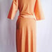 Orange Cross Dress
