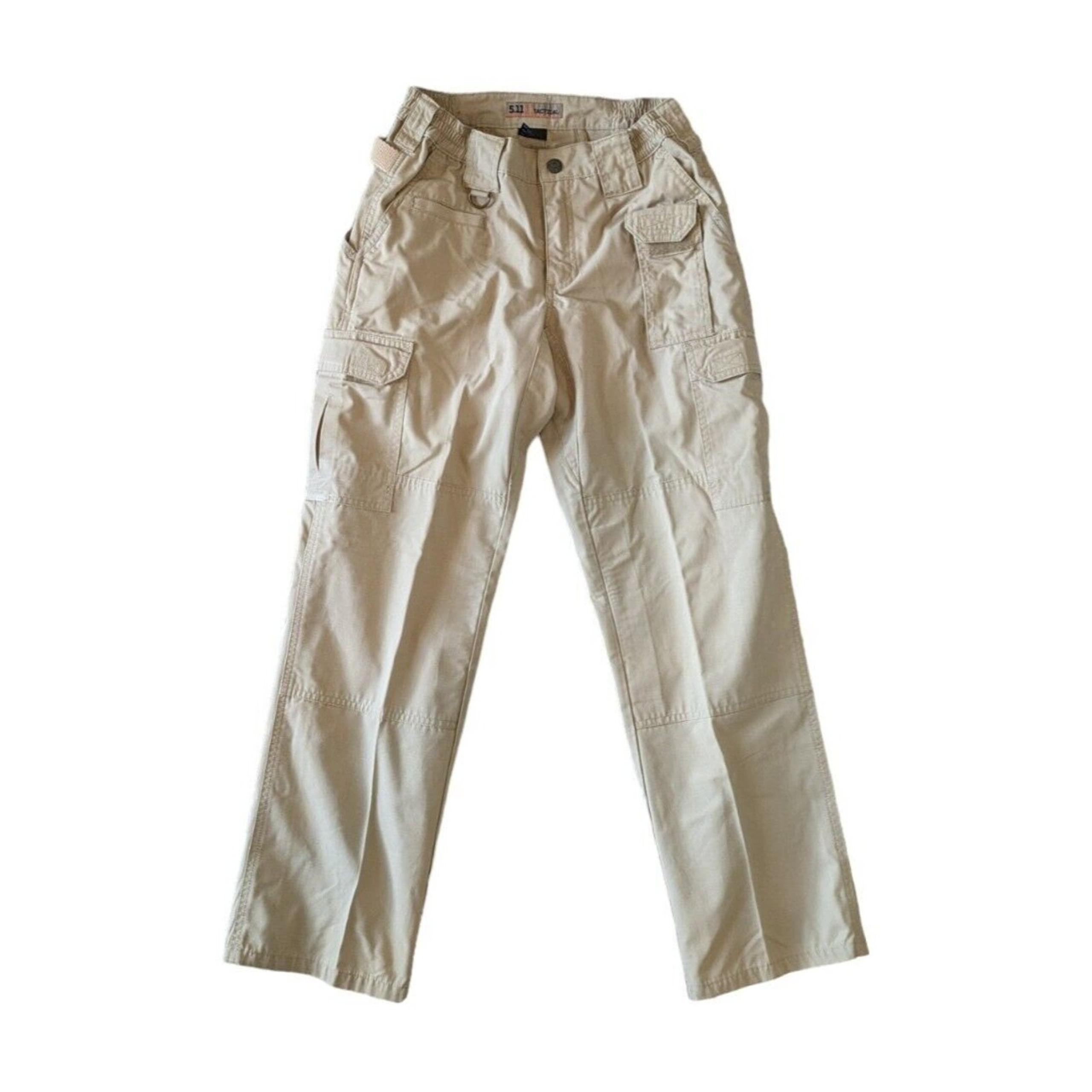 5.11 Tactical Khaki Beige Taclite Pro Ripstop Pants Size 2 Cargo Pockets