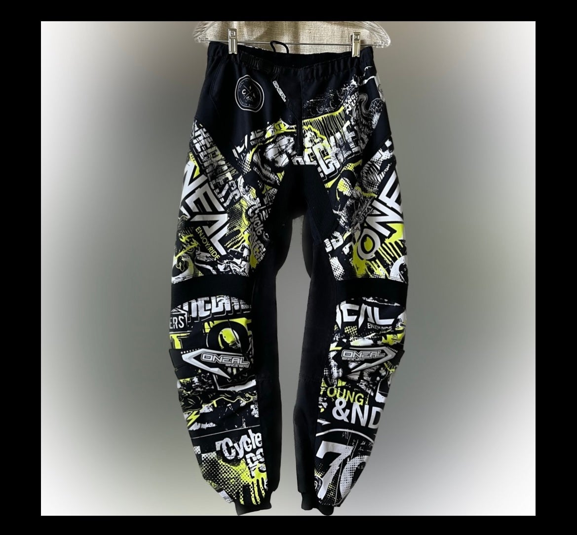 O’Neal Elem Pants enjoy the ride racing pants fantastic design & condition 28