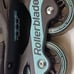 Womens black Zetrablades inline skates