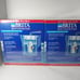 2 Brita Water Filtration Pitcher Space Saver Model - Fits Refrigerator Door