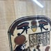 Vintage Egyptian Papyrus Framed Horus Art