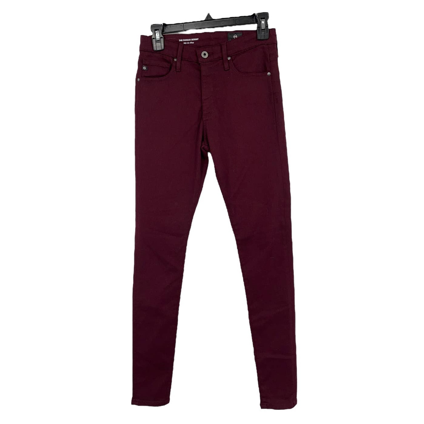 Adriano Goldschmied AG Jeans The Farrah Skinny high rise red size 26R