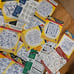 Huge Lot of Embroidery/ Painting Transfers & Lots of Fabric Paints