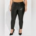NWT Torrid Perfect Skinny Faux Leather High Rise Pant in Deep Black Size 22