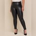 NWT Torrid Perfect Skinny Faux Leather High Rise Pant in Deep Black Size 22