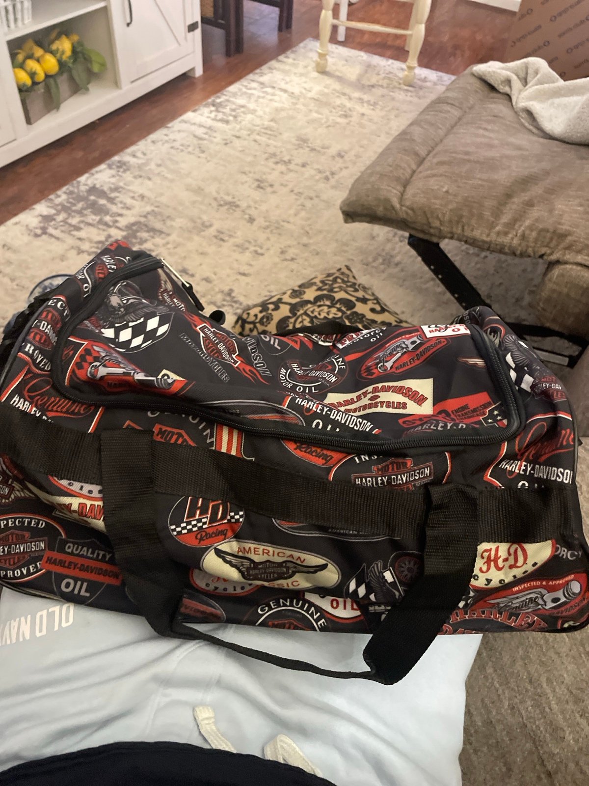 Harley Davidson duffel bag