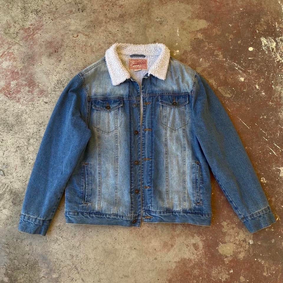 Levi’s denim Sherpa jacket