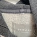 NWT Everlane The Track Organic Cotton Full Zip Hoodie in Gray