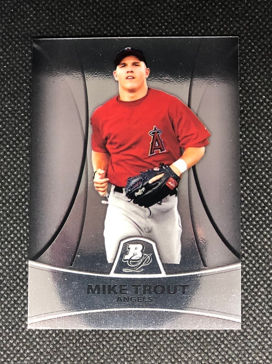 Mike Trout 2010 Bowman Platinum
