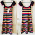 ZARA LONG CROCHET DRESS MULTICOLORED