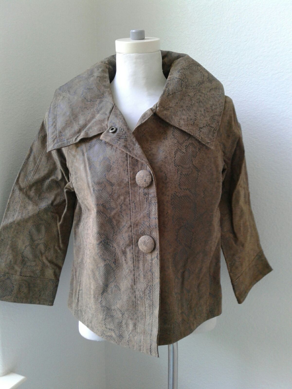 Live A Little leather jacket