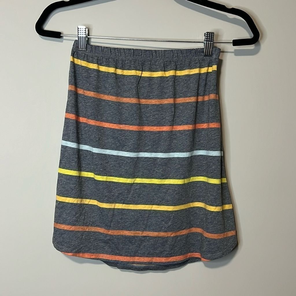 Chaser Striped Lightweight Casual Skirt New NWOT Size S Small