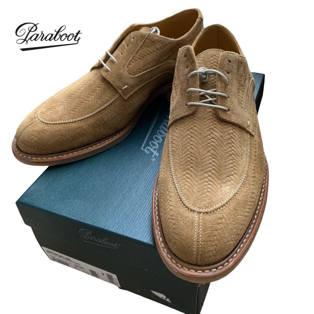 Brand New/Unused/PARABOOT DROME/Suede U-Tip