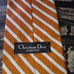 CHRISTIAN DIOR SILK MENS NECK TIE