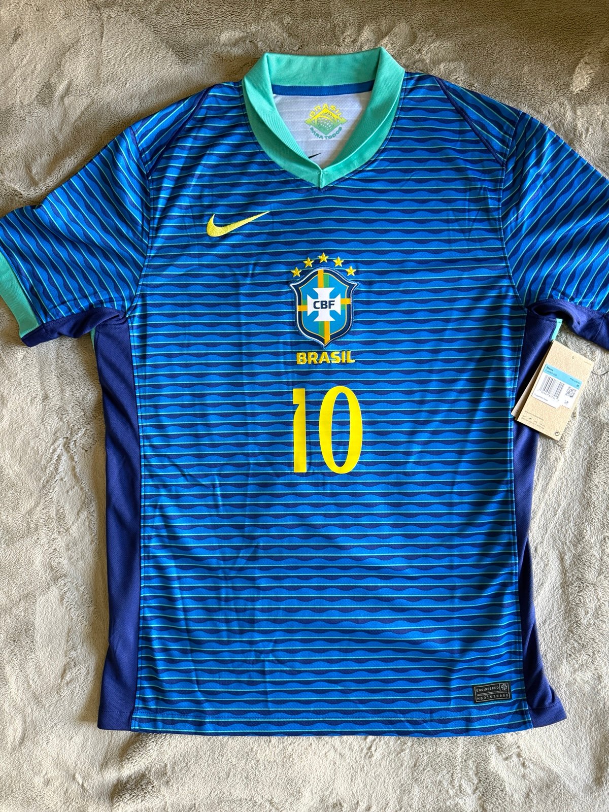 Brazil 24/25 Away Nike Authentic Neymar Jr Jersey Men’s size M