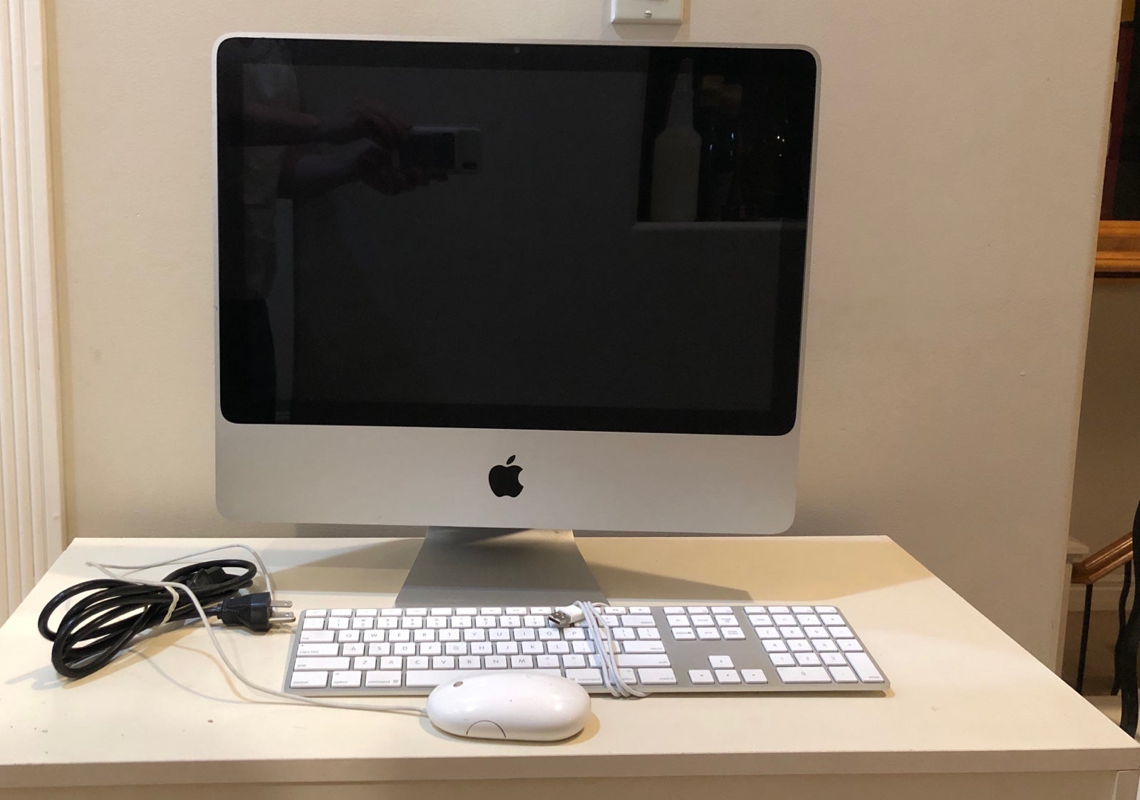 IMac computer with keyboard and mouse