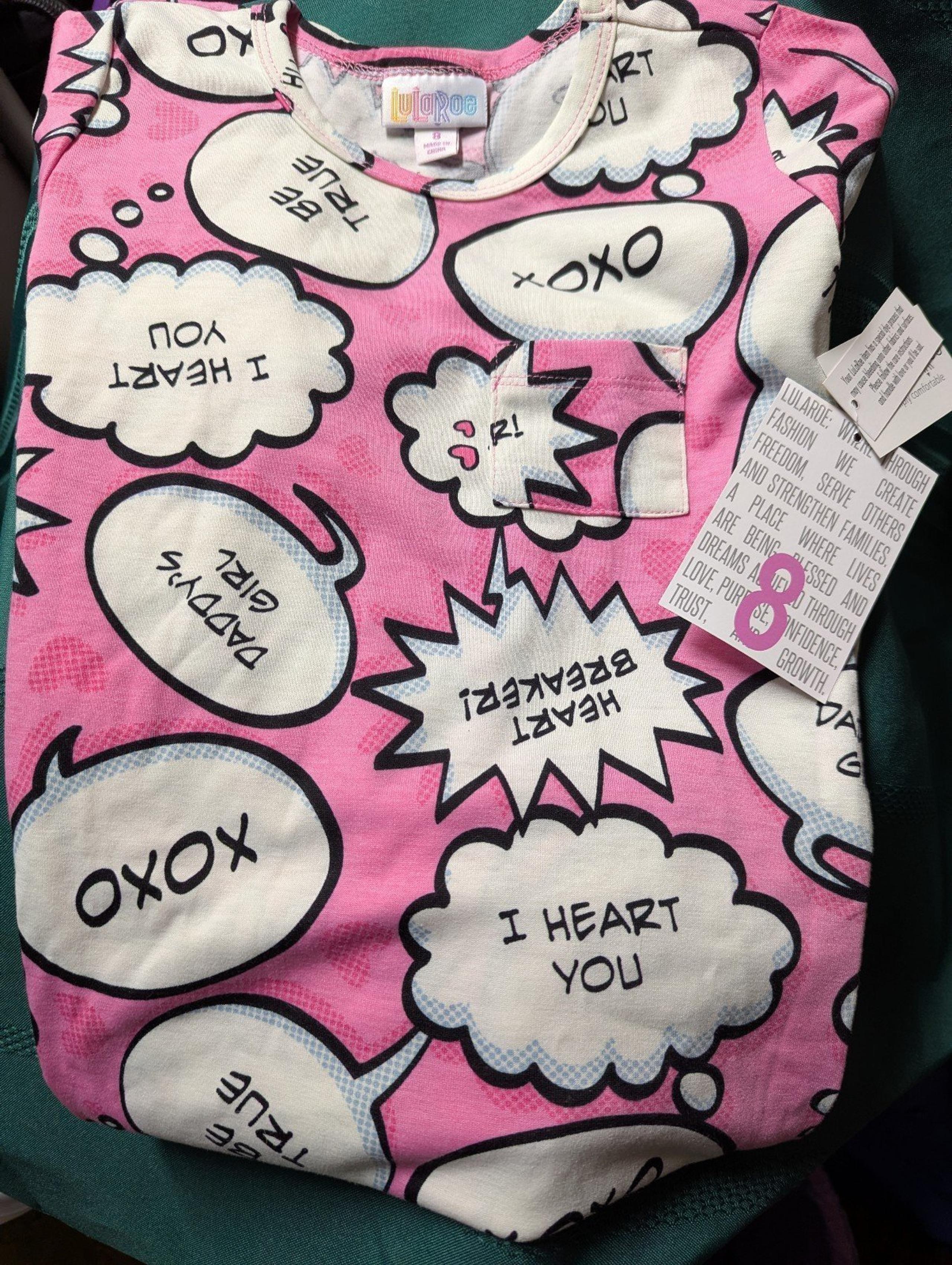 LuLaRoe girls Scarlett dress