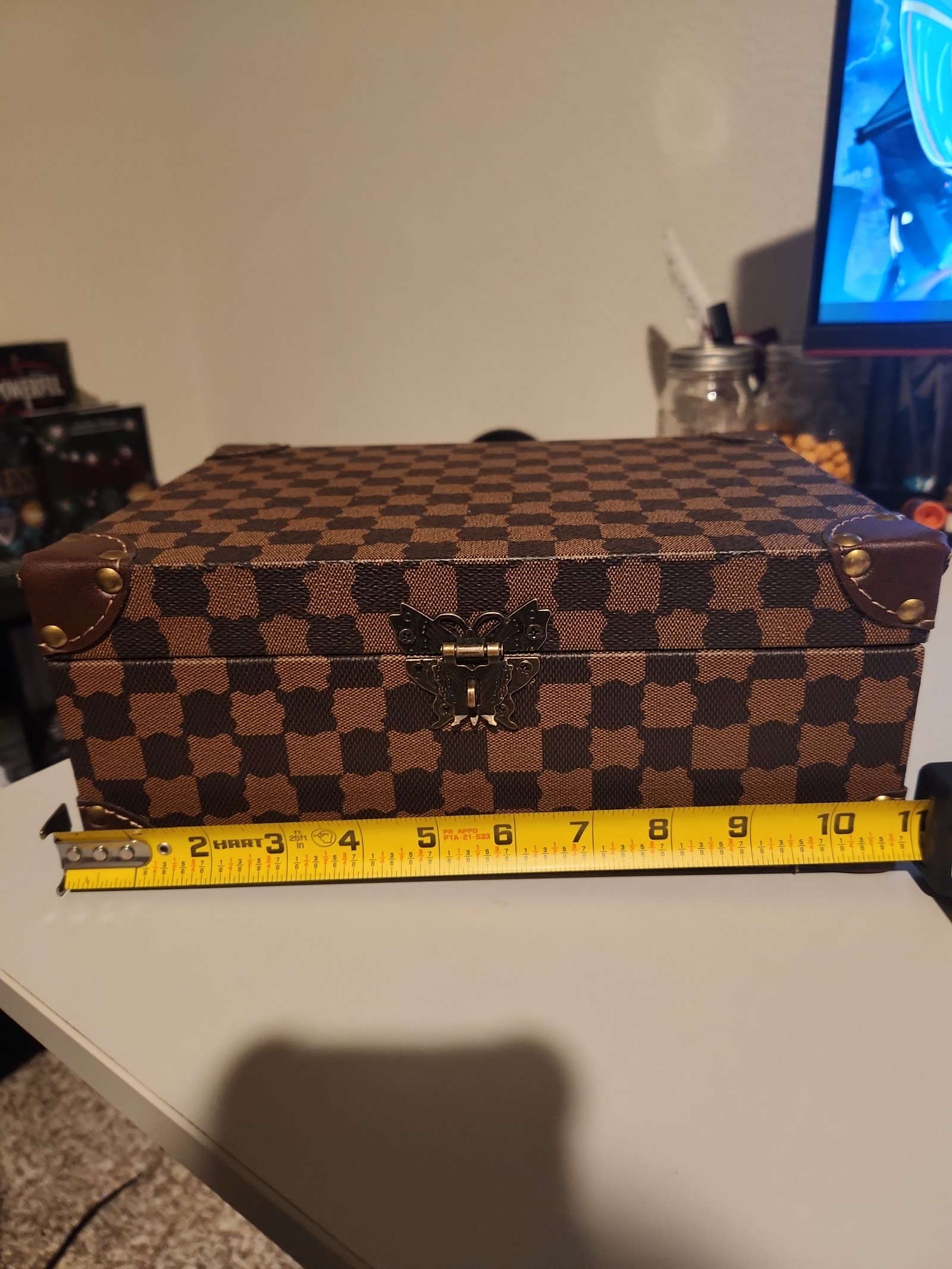 Luxury design inspired wooden box.