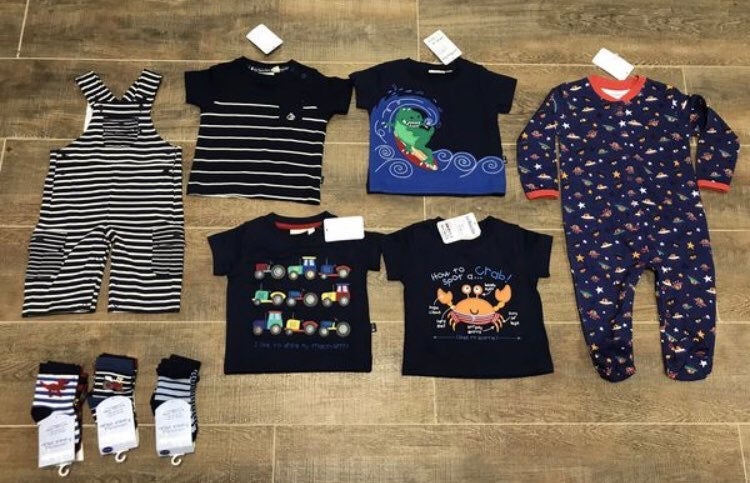 Brand New Boutique Baby Boy Clothes.