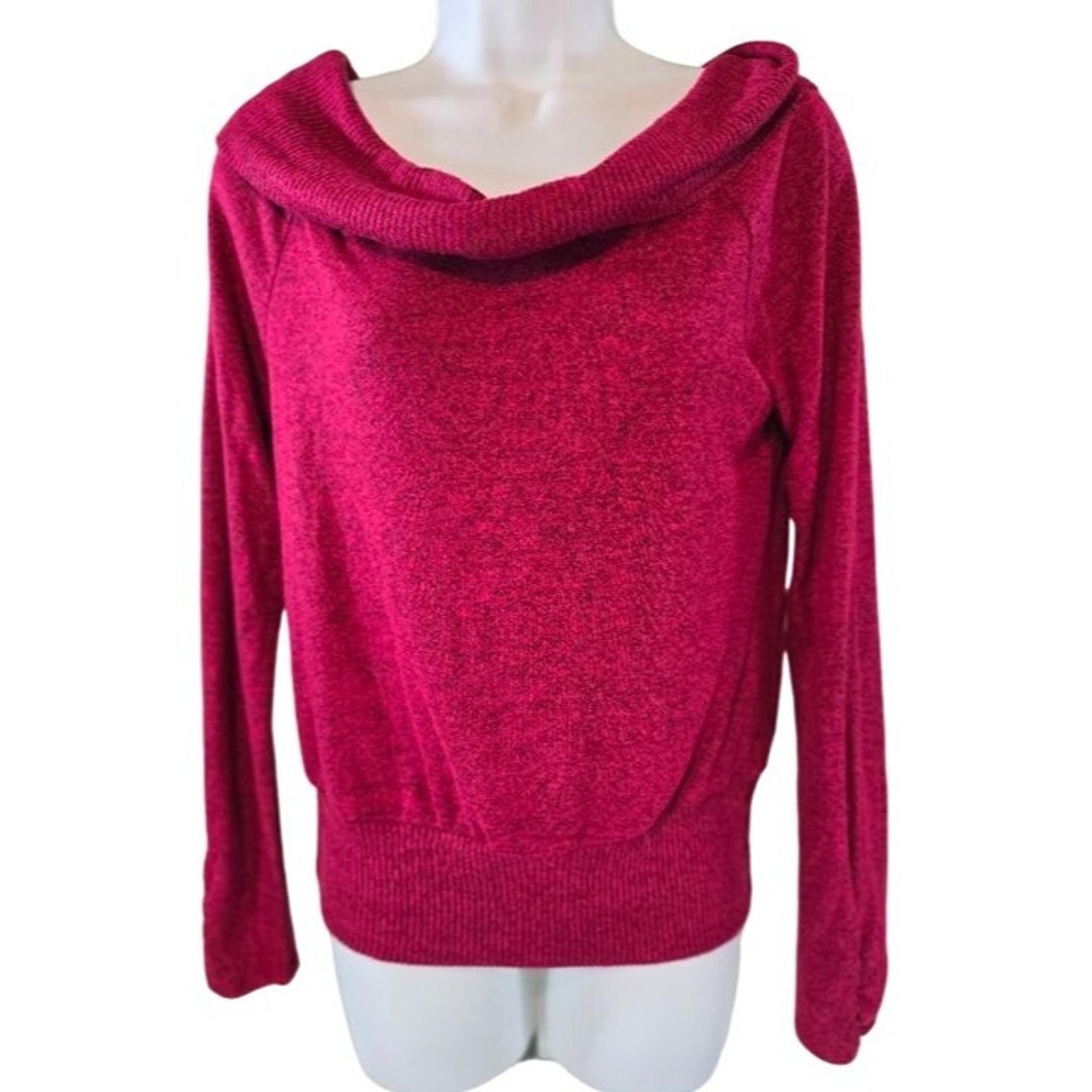 BCX Red Soft Sweater Shirt Top NEW NWT Size Medium M