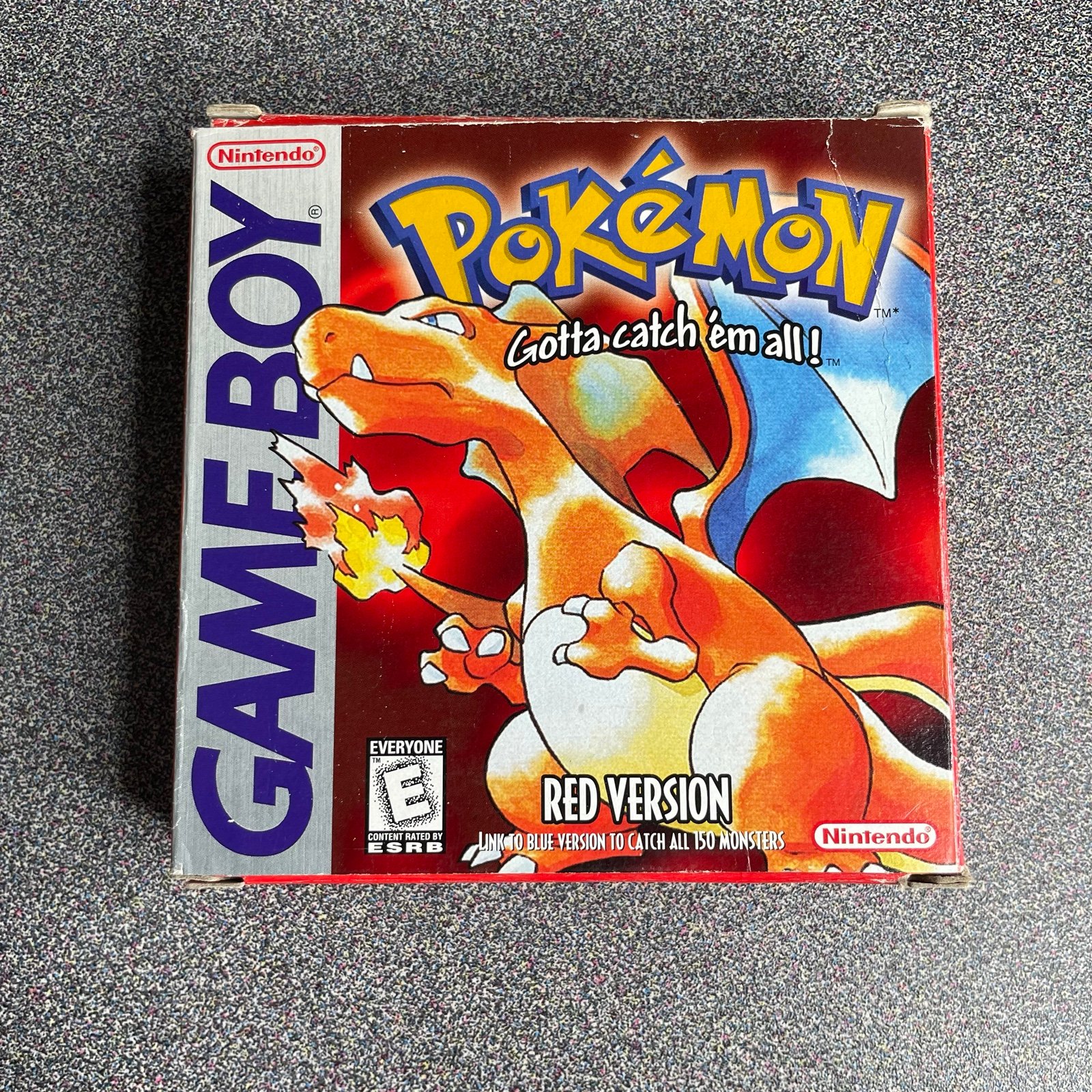 Pokemon Red Nintendo GameBoy GB Boxed - No Manual