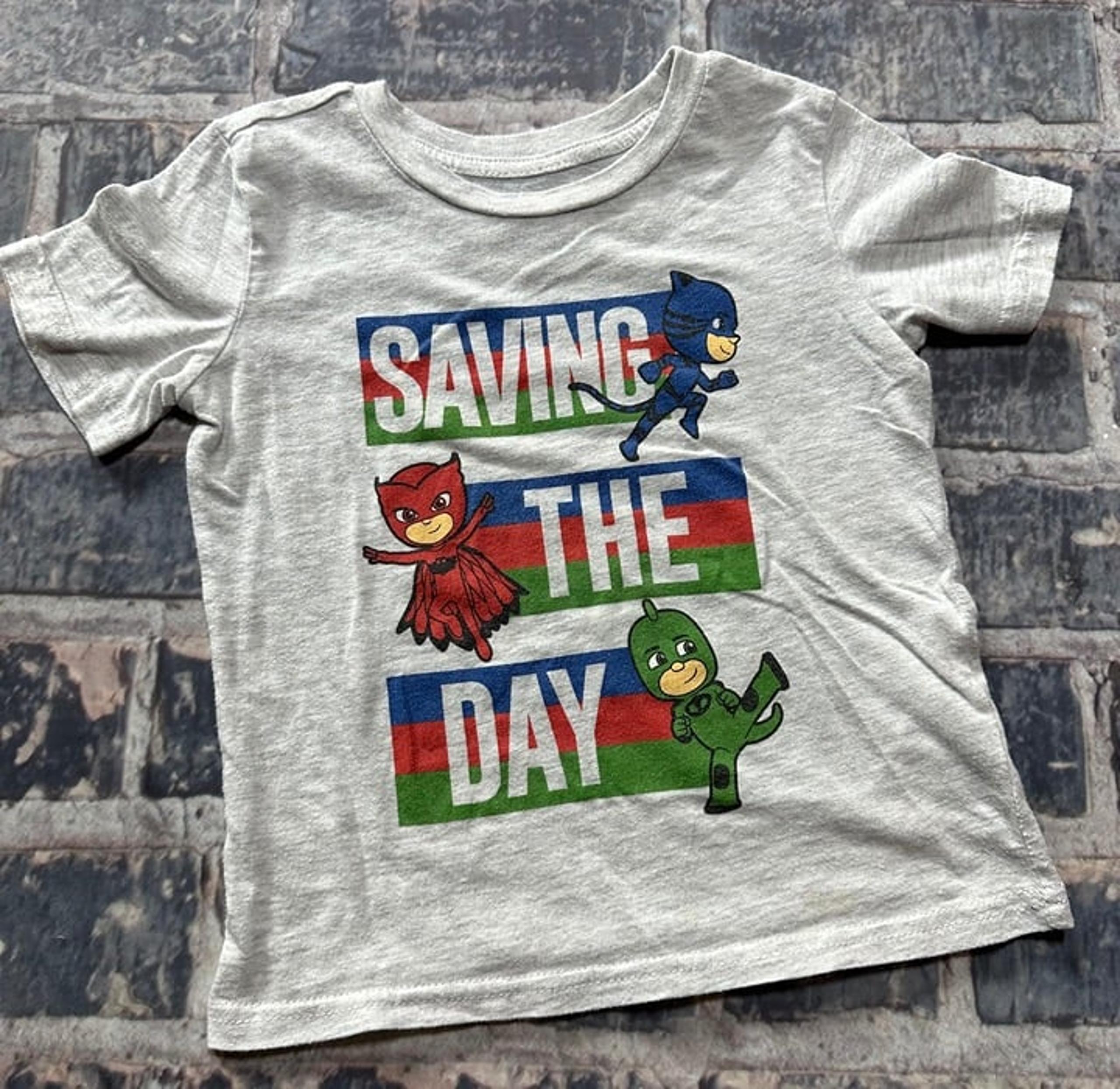 Awesome PJ Masks toddler tee, size 4T