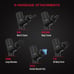 FitRx Muscle Massage Gun - Handheld Deep Tissue Percussion Massager