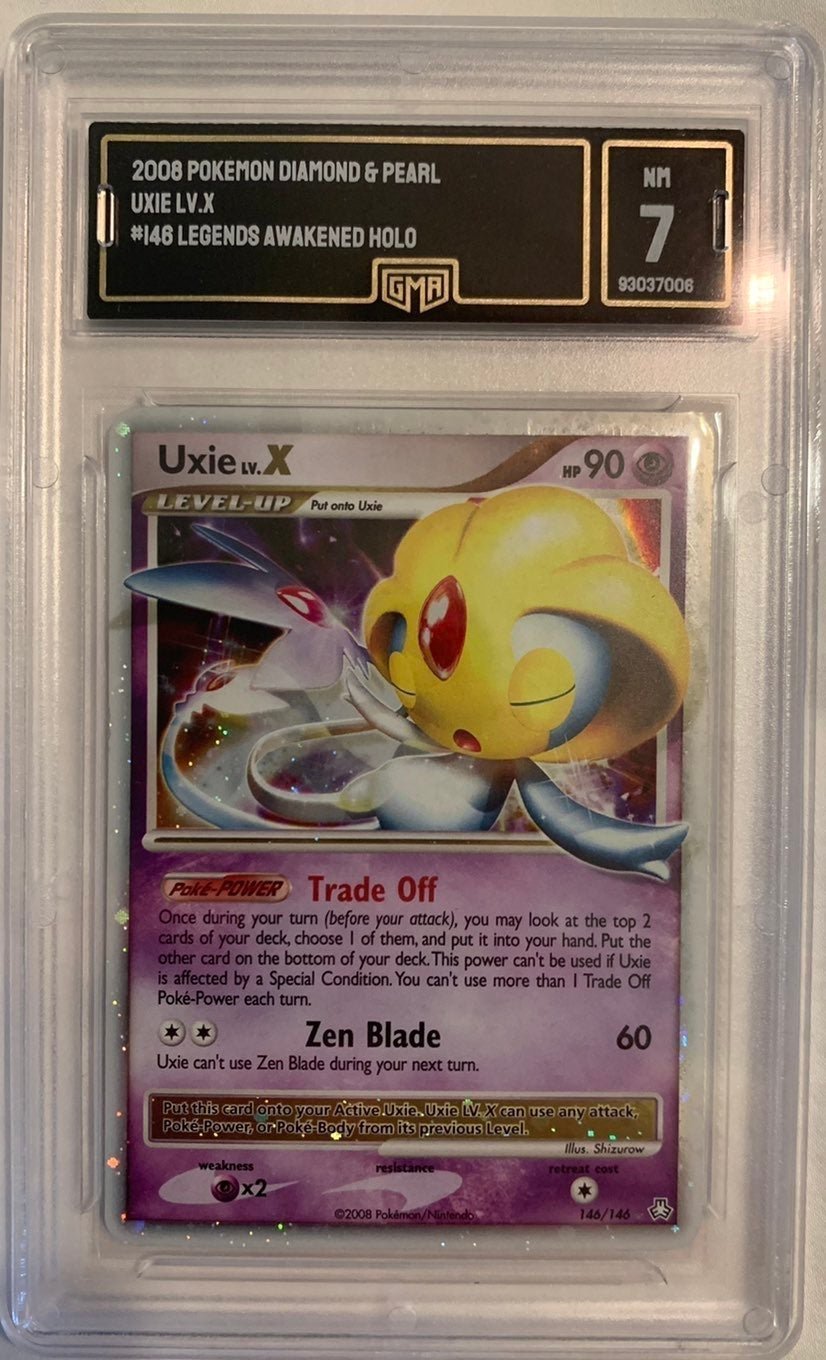 Uxie Lv.X Holographic GMA 7 Pokemon Card