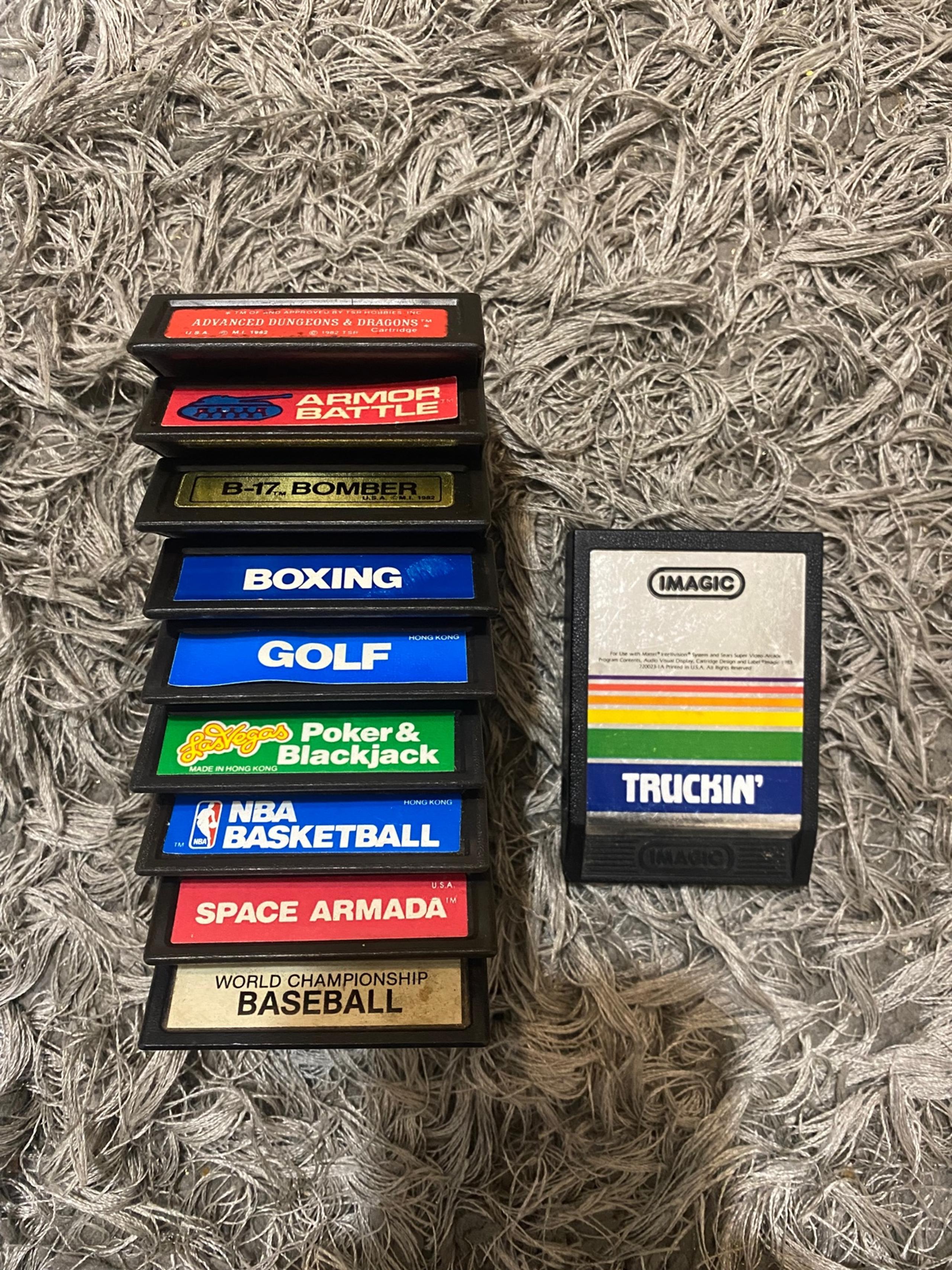 Intellivision Games x 10 - Tested