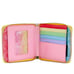 Loungefly x Sanrio color block zip around wallet brand new limited item