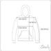Southpole Sweatshirt Hoodie Womens Size Small White Crop Top Y2K Retro Full Zip
