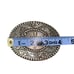 Western Cross Belt Buckle Religious Christian Cowboy Vtg 80s Nocona