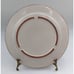 Frankoma Pottery Sportsman Bone White Dinner Plate 10.5 Fish Birds Hunting