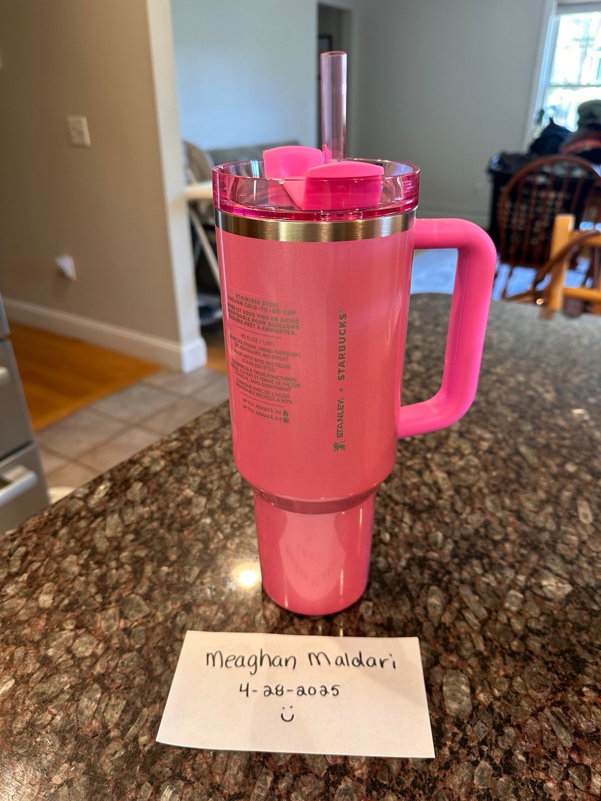 Stanley x STARBUCKS Winter Pink