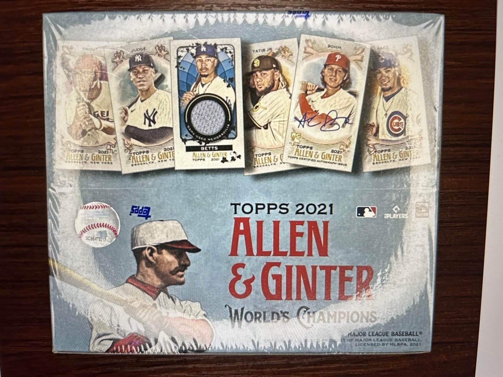 2021 Topps Allen & Ginter Baseball 24-Pack Retail Box