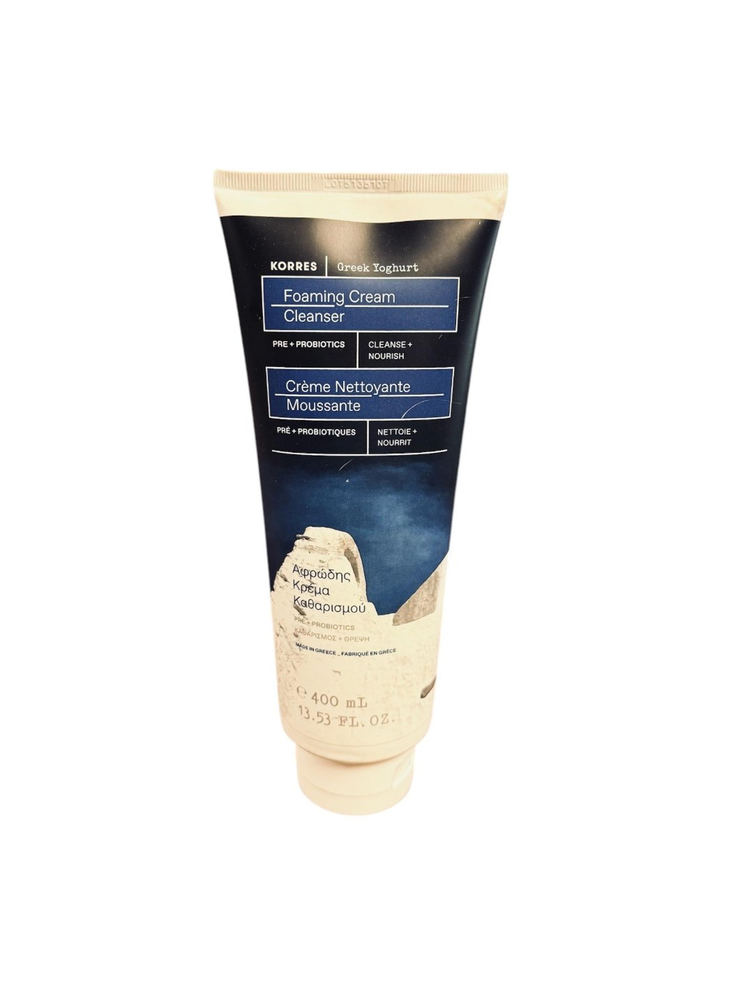 Korres Greek Yoghurt Foaming Cream Cleanser 13.53 oz