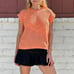 Sam Edelman Orange Sweater