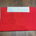 Storehouse Set of 4 Heart Placemats Red Quilted Love Valentines Day