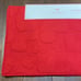 Storehouse Set of 4 Heart Placemats Red Quilted Love Valentines Day