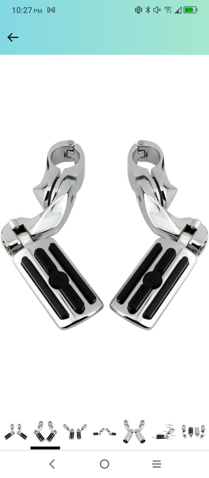 Engine guard bar foot rest crush bar for Honda Yamaha Kawasaki and more(342)