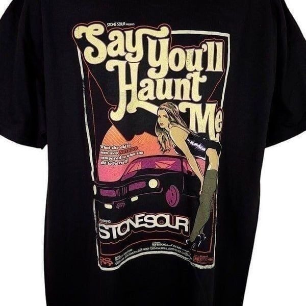 Stone Sour T Shirt 2011 Say Youll Haunt Me Hard Rock Band Song Size XL NEW