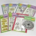 Hero Arts New and Lightly Used Clear Photopolymer Stamp Sets- Flowers~ Birthday~