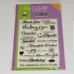 Hero Arts New and Lightly Used Clear Photopolymer Stamp Sets- Flowers~ Birthday~