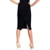 Dress The Population Sloane Black Pencil Skirt Size Small