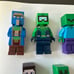 Lego minecraft minifigure lot