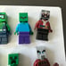 Lego minecraft minifigure lot