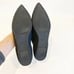 Rothy's The Point Flat Shoes Black Slip On Knit Ballet Washable Women's 8.5